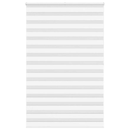 vidaXL zebrafüggönnyel fehér szövetszélesség 140,9 cm poliészter