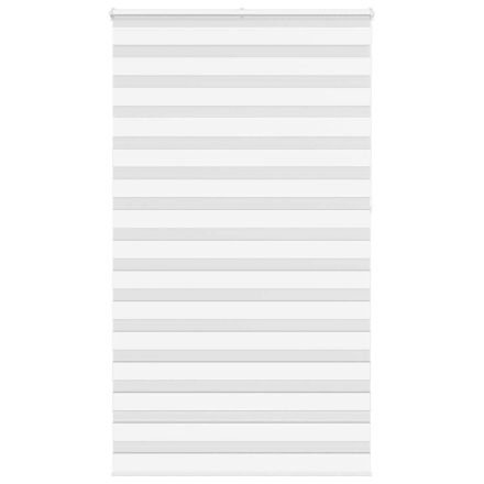 vidaXL zebrafüggönnyel fehér szövetszélesség 125,9 cm poliészter