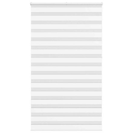 vidaXL zebrafüggönnyel fehér szövetszélesség 130,9 cm poliészter