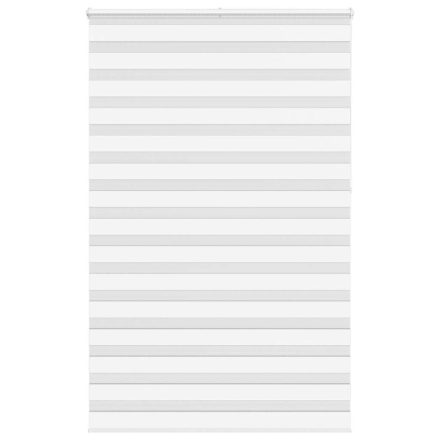 vidaXL zebrafüggönnyel fehér szövetszélesség 135,9 cm poliészter
