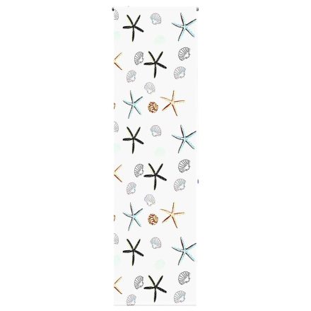 vidaXL zuhanyzó redőny 60x240 cm Szövetszélesség 56 cm