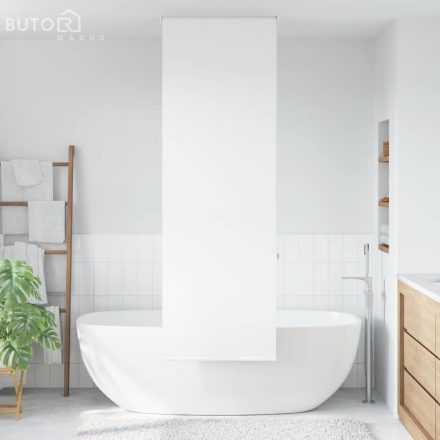 vidaXL zuhanyzó redőny 80x240 cm szövet szélessége 76 cm
