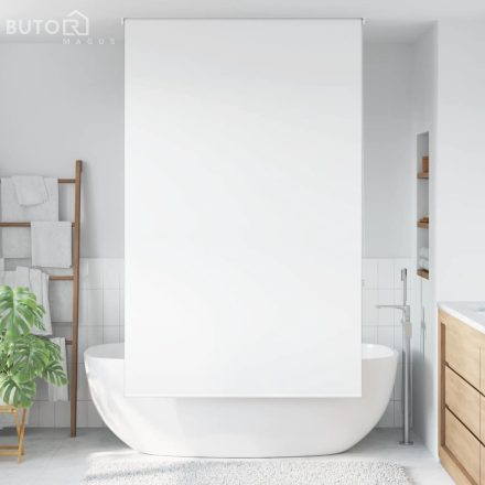 vidaXL zuhanyzó redőny 130x240 cm szövet szélessége 126 cm
