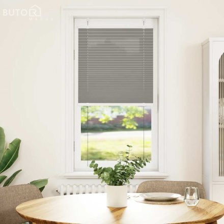 vidaXL pliszírozott redőny antracit 60x100 cm szövetszélesség 59,4 cm