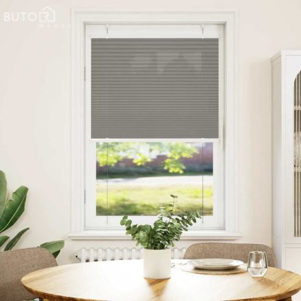 vidaXL pliszírozott redőny antracit 70x100 cm szövetszélesség 69,4 cm
