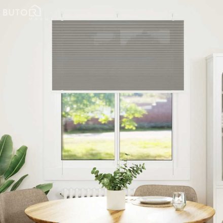 vidaXL pliszírozott redőny antracit 110x100 cm szövetszélesség 109,4cm