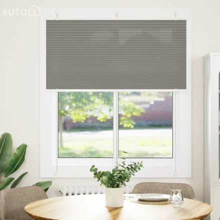 vidaXL pliszírozott redőny antracit 120x100 cm szövetszélesség 119,4cm