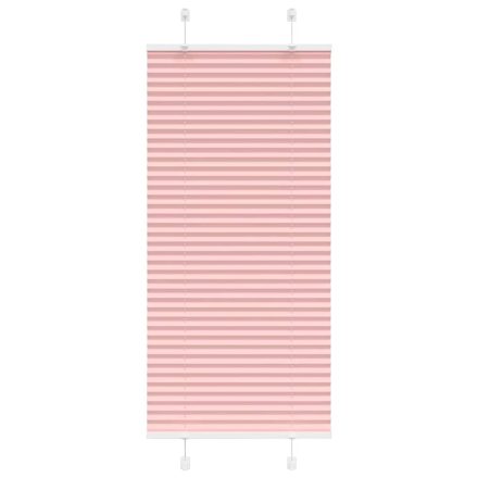 vidaXL pliszírozott redőny rózsaszín 60x100 cm szövetszélesség 59,4 cm