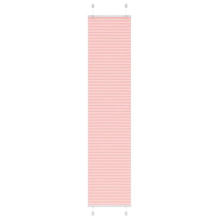 vidaXL pliszírozott redőny rózsaszín 50x200 cm szövetszélesség 49,4 cm