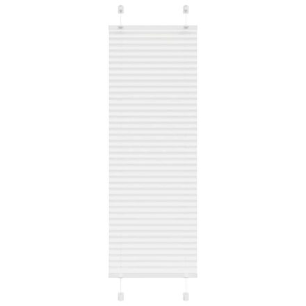 vidaXL pliszírozott redőny Fehér 45x100 cm szövetszélesség 44,4 cm