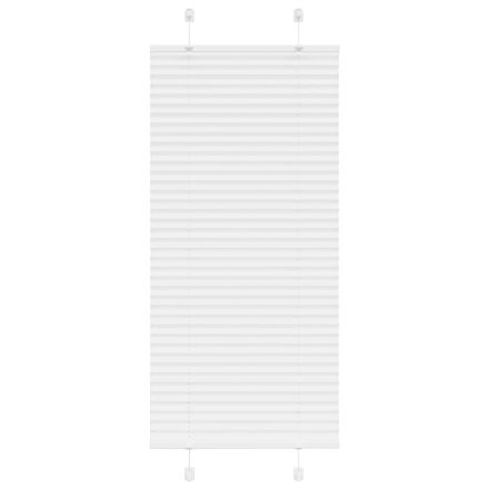 vidaXL pliszírozott redőny Fehér 55x150 cm szövetszélesség 54,4 cm