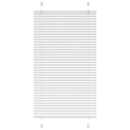 vidaXL pliszírozott redőny Fehér 75x150 cm szövetszélesség 74,4 cm