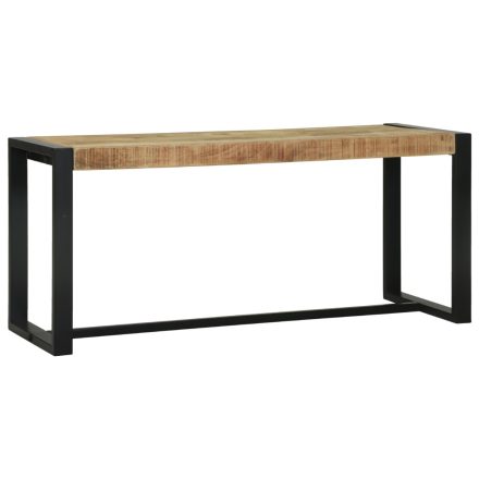 vidaXL Pad 100x35x45 cm Tömör durva mangófából