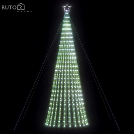 vidaXL hideg fehér LED karácsonyfa 1028 LED 403 cm