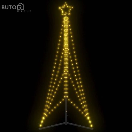 vidaXL meleg fehér LED karácsonyfa 483 LED 240 cm