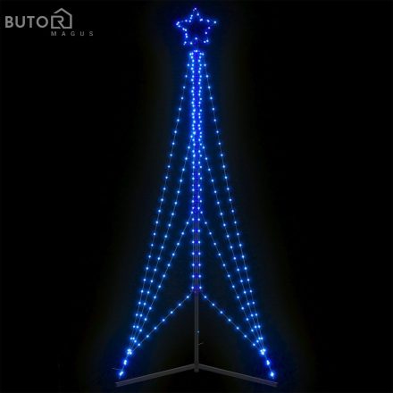 vidaXL kék LED karácsonyfa 483 LED 240 cm