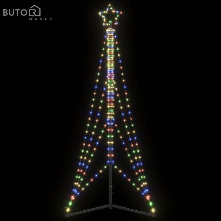 vidaXL színes LED karácsonyfa 483 LED 240 cm