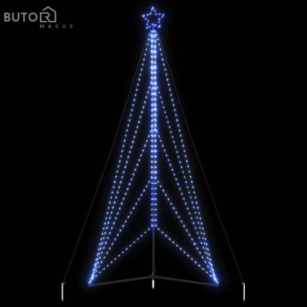 vidaXL kék LED karácsonyfa 615 LED 404,5 cm