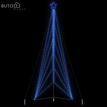vidaXL kék LED karácsonyfa 861 LED 478 cm