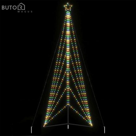 vidaXL színes LED karácsonyfa 861 LED 478 cm