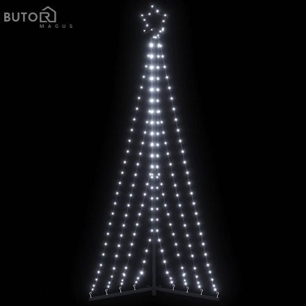 vidaXL hideg fehér LED karácsonyfa 339 LED 187 cm