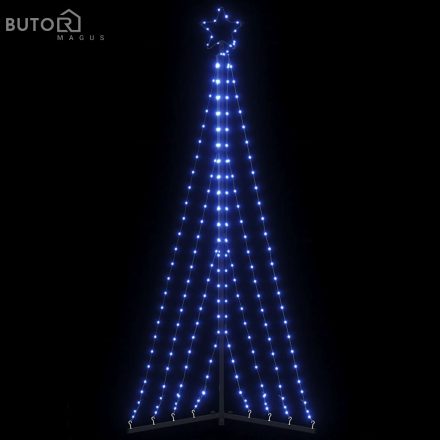 vidaXL kék LED karácsonyfa 339 LED 187 cm