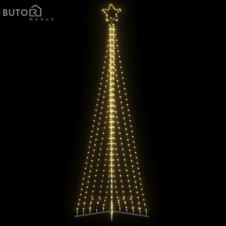 vidaXL meleg fehér LED karácsonyfa 495 LED 300,5 cm