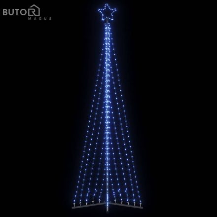 vidaXL kék LED karácsonyfa 495 LED 300,5 cm