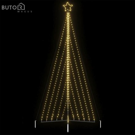 vidaXL meleg fehér LED karácsonyfa 570 LED 399 cm