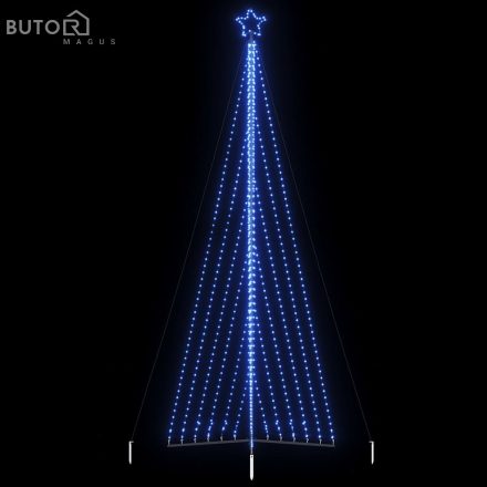 vidaXL kék LED karácsonyfa 789 LED 476 cm