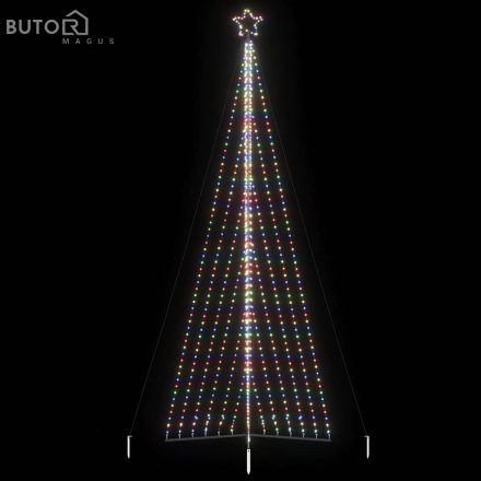 vidaXL színes LED karácsonyfa 789 LED 476 cm