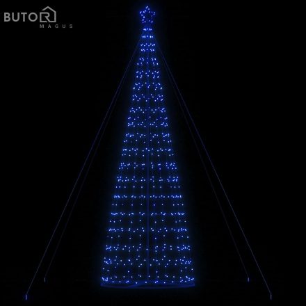 vidaXL kék LED karácsonyfa 1534 LED 503 cm