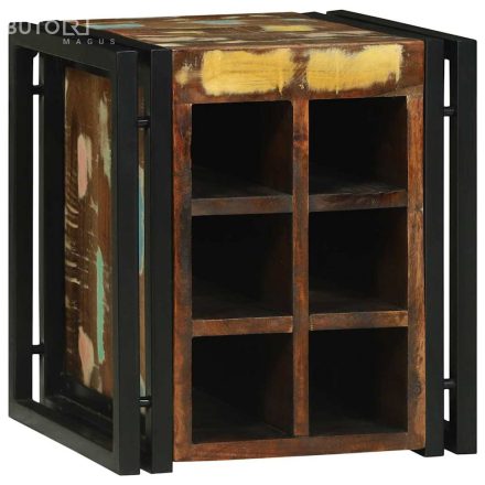 vidaXL Borállvány 34.5x35x39 cm Tömör újrahasznosított fa