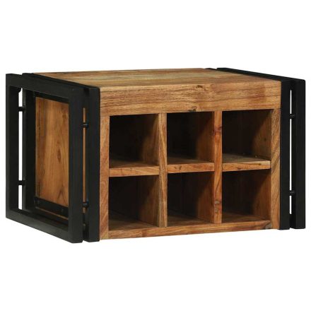 vidaXL Bor állvány 46x35x27.5 cm Tömör Akácfa