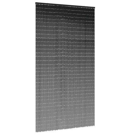 vidaXL rovaros ajtófüggöny Sötétszürke 120x220 cm bambusz