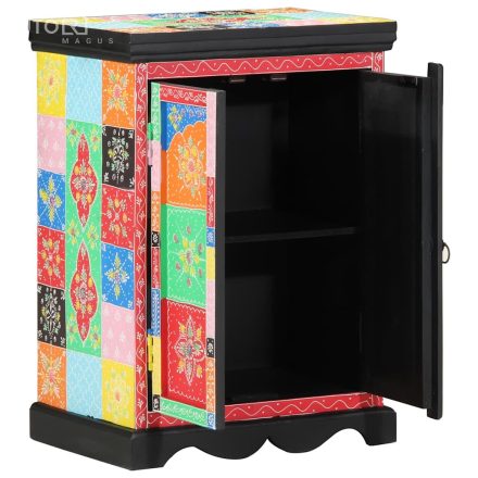 vidaXL Tölgyfa Konzolasztal 50x30x75 cm Szilárd Mangófából