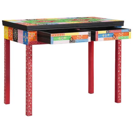 vidaXL Asztal 100x50x75 cm Szilárd Mangófából