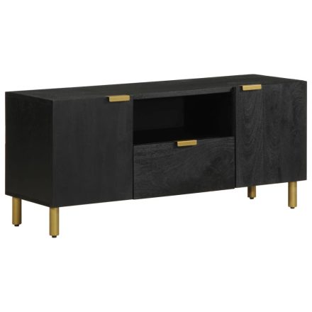 vidaXL fekete szerelt fa TV-szekrény 105 x 33 x 46 cm