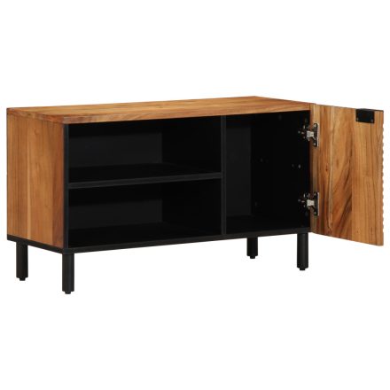 vidaXL TV Szekrény 80x31,5x46 cm Tömör Akácfából