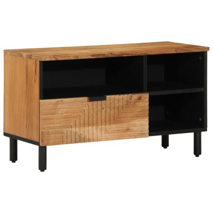 vidaXL TV Szekrény 80x33,5x46 cm Tömör Akácfából