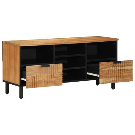 vidaXL TV Szekrény 100x33,5x46 cm Tömör Akácfából