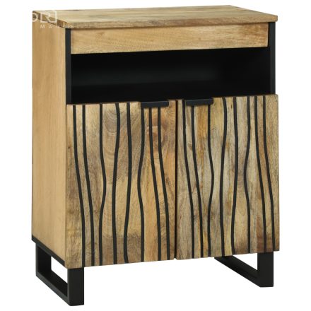 vidaXL Kiszekrény 60x33.5x75 cm - Tömör Fa Mangó