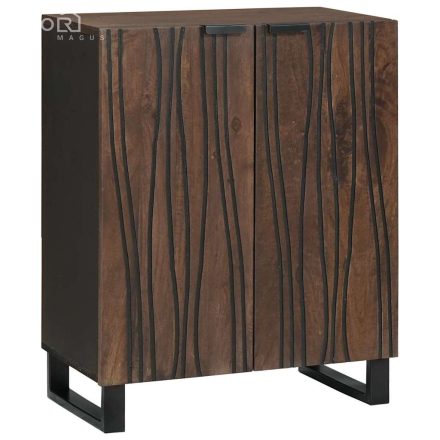 vidaXL Konyhaszekrény 60 x 33,5 x 75 cm Tömör Mangófából