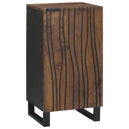 vidaXL Oldalszekrény 40 x 33,5 x 75 cm - Tömör Mangófából Készült