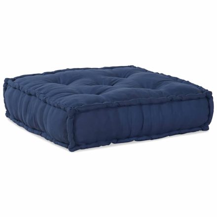 vidaXL Moduláris Puff Indigo - 70x70x36 Szövet