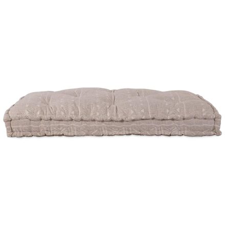 vidaXL Pallet Sofa Párna Világosbarna szövet