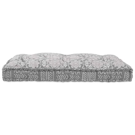 vidaXL Pallet Sofa Párna Világosszürke szövet
