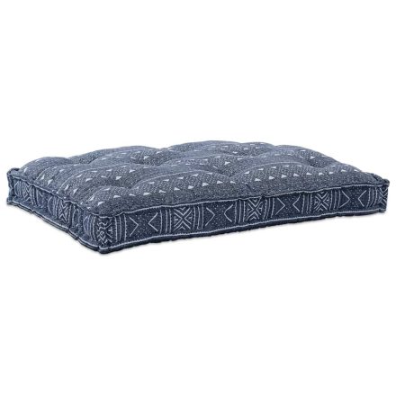 vidaXL Pallet Sofa Párna Indigó mintás szövet
