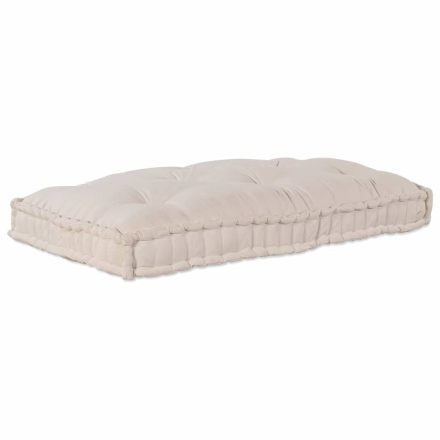vidaXL Pallet Sofa Párna Krém szövet