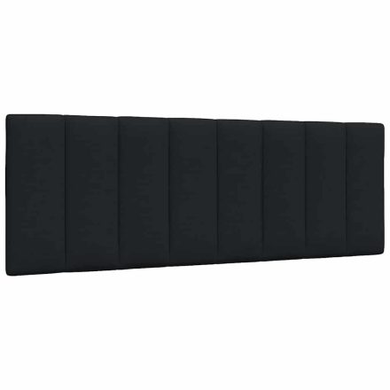 vidaXL fekete szövet fejtámla párna 140 cm